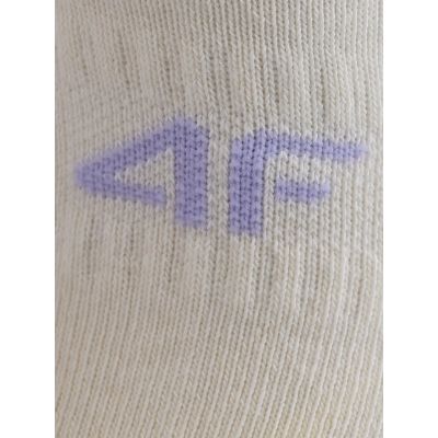 5. Skarpetki casual za kostkę damskie (ZESTAW 3 szt.) 4F 4FWMM00USOCF448-95S