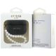 4. Etui Guess 4G Pearl Strap na AirPods Pro 3 - czarne