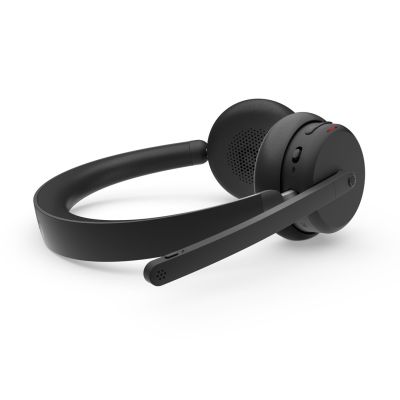 11. Lenovo ANC Headset 6550 Zestaw słuchawkowy Bezprzewodowy Opaska na głowę Biuro/centrum telefoniczne USB Type-C Bluetooth Czarny