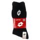 3. Skarpety Frotte LOTTO czarne 3 pary 069739