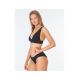 12. Biustonosz kąpielowy RIP CURL Premium Surf Deep V czarny