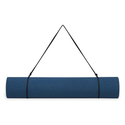 4. Mata do Jogi Gaiam Essentials 6 mm z pskiem Navy 63314