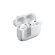 7. Etui AMAZINGTHING Titan Pro Mag Case Clear do AirPods Pro 3 - białe