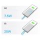 8. Powerbank Cuktech CP132ML 10000 mAh magnetyczny - biały