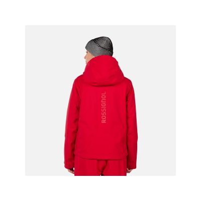 3. Kurtka narciarska damska ROSSIGNOL W ROCHRUN INSULATED JKT czerwona