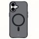 4. Etui 3mk Smoke MagCase z MagSafe na iPhone 16 - półprzezroczyste