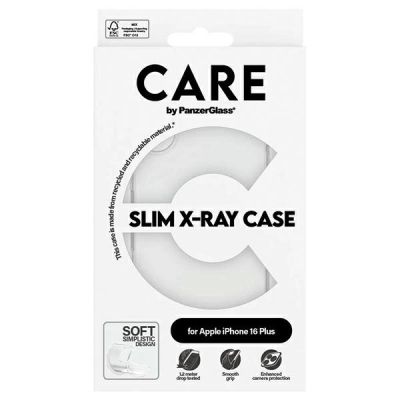 4. Etui CARE by PanzerGlass X-Ray Soft Basic Case z MagSafe na iPhone 16 Plus - przezroczyste