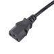 5. Kabel Akyga AK-PC-05A (Hybrydowa standardu C/E/F (CEE 7/7) M - C13 M; 5m; kolor czarny)