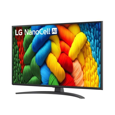 10. LG NanoCell AI 43NANO81A6A 109,2 cm (43") 4K Ultra HD Smart TV Wi-Fi Czarny
