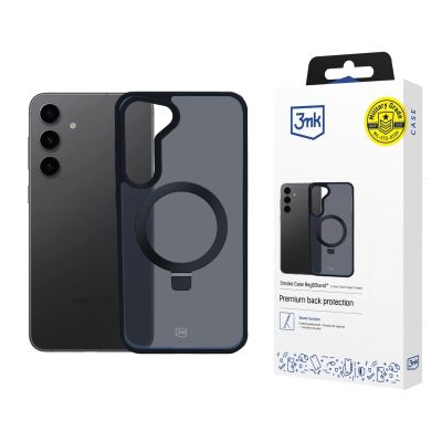 Etui 3mk Smoke Case Mag&Stand na Samsung Galaxy S24+ - czarne