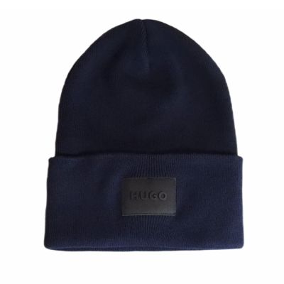 Czapka zimowa Hugo Boss Xevon Beanie Granatowa - 50551508-410