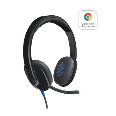 15. Słuchawki Logitech H540 981-000480 (kolor czarny)