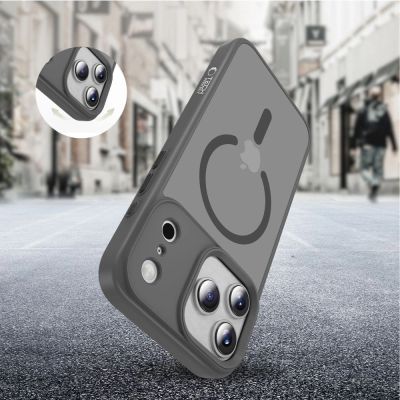 6. Etui Tech-Protect MagMat MagSafe na iPhone 17 Pro Max - szare