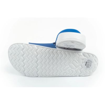 8. Fila klapki sportowe męskie laczki Morro wygodne modne niebieskie buty