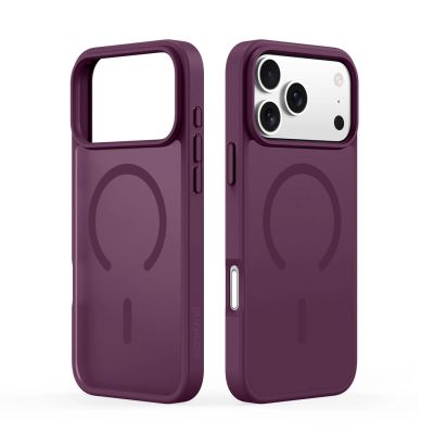 3. Etui Dux Ducis Yind na iPhone 18 Pro / 17 Pro kompatybilne z MagSafe - wiśniowe