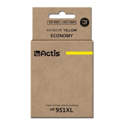 Actis KH-951YR Tusz (zamiennik HP 951XL CN048AE; Standard; 25 ml; żółty)