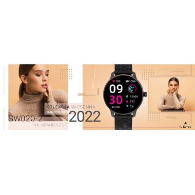3. Zegarek SMARTWATCH G.ROSSI SW020-2