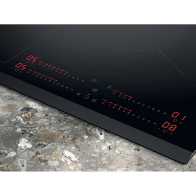 95. Płyta indukcyjna ELECTROLUX EIS62453 SaphirMatt 60 cm | SenseBoil | PowerBoost | timer | czarny mat | bezramkowa