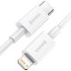 2. Kabel Baseus Superior Series USB-C / Lightning PD 20W 2 m - biały