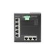27. Switch Ethernet Gigabit 8-portowy, montaż DIN, rozszerzony zakres temp.