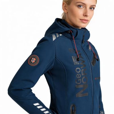 7. Kurtka softshell damska Geographical Norway REINE ASSORT B EO LADY 007 NAVY / NAVY (WU8088F/GNO-MARINE / MARINE)