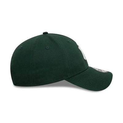 4. Czapka z daszkiem New Era 9FORTY League Essential MLB NY New York Yankees Zielona - 60471456