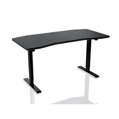 7. Biurko gamingowe Nitro Concepts D16E Carbon Black 1600x800 - elektrycznie regulowana wysokość