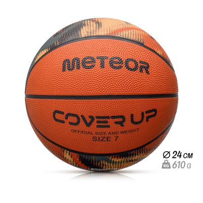 21. Piłka do koszykówki Meteor Cover up 7 16808 roz.7