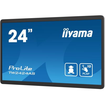 4. IIYAMA TW2424AS-B1 24inch Panel-PC with Android 12 CPU RK3399 4GB Storage 32GB In-Cell PCAP