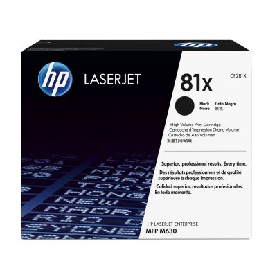 6. HP Oryginalny wkład laserowy 81X LaserJet, czarny XL