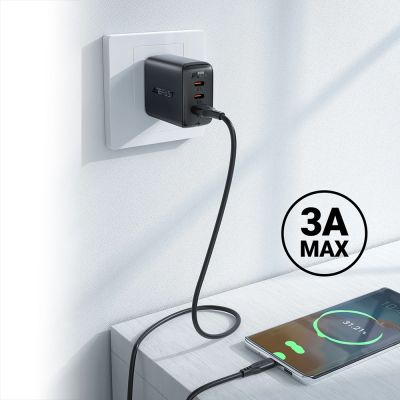 8. Acefast kabel USB - USB Typ C 1,2m, 3A biały (C3-04 white)