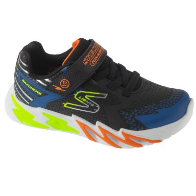 Skechers S-Lights: Flex-Glow Bolt 400138L-BKBL Czarne 28,5
