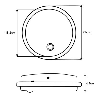 8. MACLEAN LAMPA LED Z CZUJNIKIEM RUCHU, CZUJNIK PIR, KOLOR CZARNY, 10W, IP65, 1000LM, BARWA NEUTRALNA MCE525 B