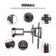 7. MONTIS UCHWYT DO TELEWIZORA 37"-105" MAX-75KG MT162 DENALI / CZARNY BIG SCREEN TV.