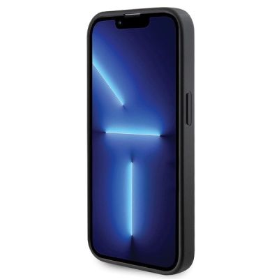 5. Etui Guess Saffiano MagSafe na iPhone 14 Pro - czarne