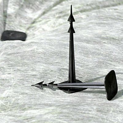 5. SZPILKI GROTY KOŁKI DO AGROWŁÓKNINY HARPOON PEG WYS. 12,5CM 50SZT