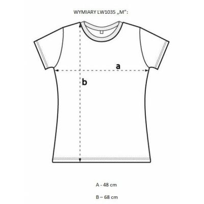 4. T-shirt damski LEONE LW1035/S16 szary "M"