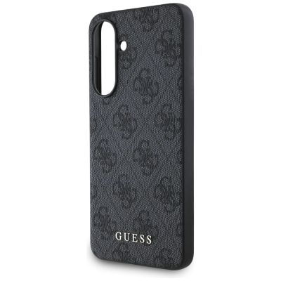 5. Etui Guess 4G Metal Gold Logo na Samsung Galaxy A56 - czarne