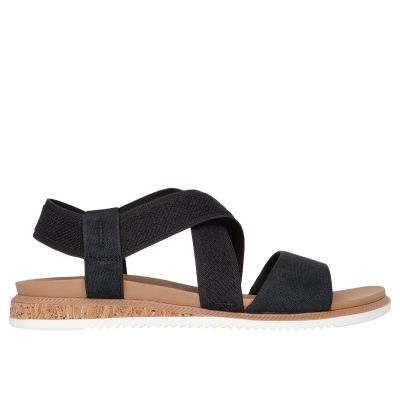 4. Skechers damskie sandały DESERT KISS LOW 114705 BLK