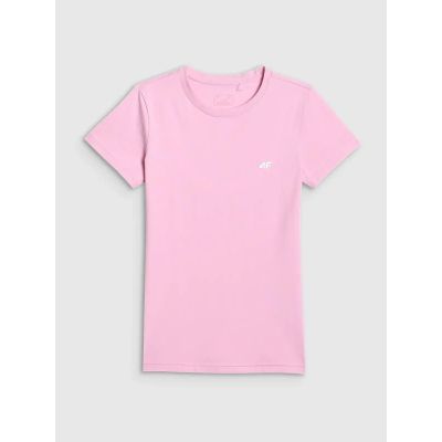 3. T-shirt slim z kolekcji basic damski 4F 4FWMM00TTSHF3306-56S