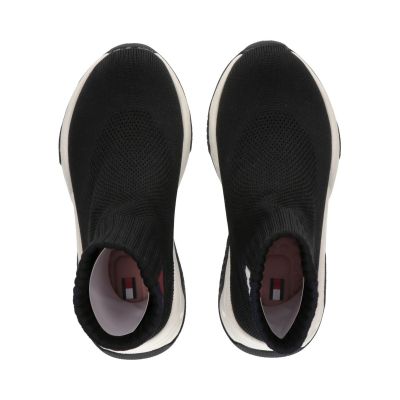 10. Buty Tommy Hilfiger Sock Sneaker Black W T3A9-33007-0702999-999