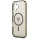 6. Etui Guess IML Gradient Triangle Logo MagSafe na iPhone 17 - oliwkowe