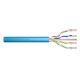 Kabel instalacyjny DIGITUS kat.6A, U/UTP, B2ca, AWG 23/1, LSOH, 100m, niebieski