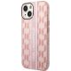 2. Etui Karl Lagerfeld Mono Vertical Stripe na iPhone 14 Plus - różowe