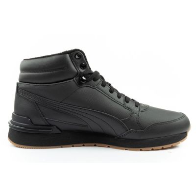 4. Puma ST Runner v4 Mid buty sportowe męskie sneakersy za kostkę czarne