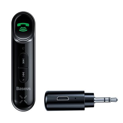 4. Transmiter Bluetooth AUX Baseus BSBA-02 (Overseas Edition) - czarny