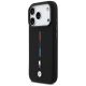 2. Etui BMW M Silicon Tricolor Line MagSafe na iPhone 17 Pro - czarne