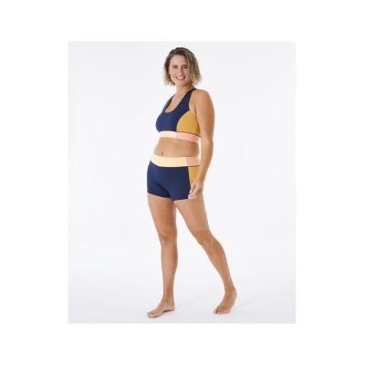 6. Top RIP CURL Mirage Aloe Crop niebieski