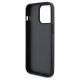 7. Etui Ferrari Leather Stitched Lines na iPhone 15 Pro Max - czerwone