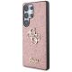 2. Etui Guess Fixed Glitter Big 4G Metal Logo do Samsung Galaxy S25 Ultra różowy